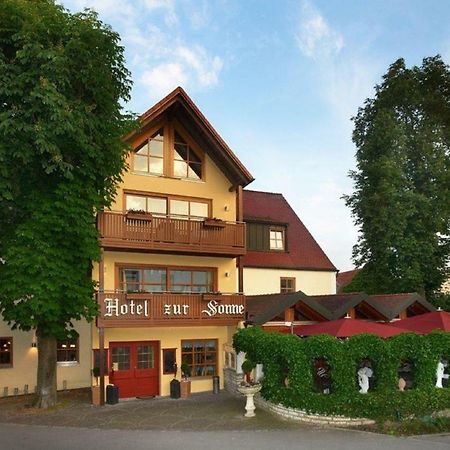 Hotelgasthof Zur Sonne Бад-Геггинг Экстерьер фото