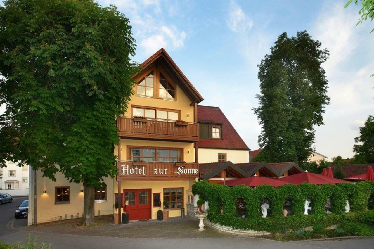 Hotelgasthof Zur Sonne Бад-Геггинг Экстерьер фото